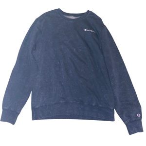 Large Faded Champion Crew-neck